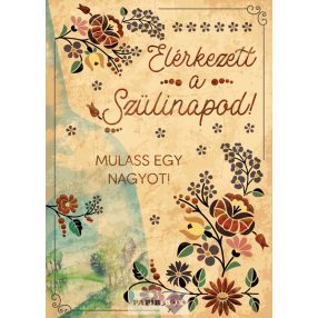 Zenélő képeslap, Szülinapos, Mulass!