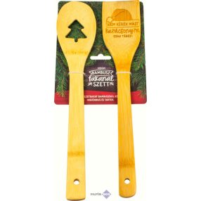 Bambusz Karácsonyi fakanál szett, Nem kérek mást...