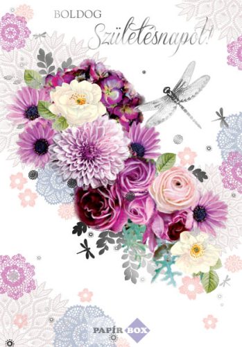Képeslap, Születésnap, Szitakötő