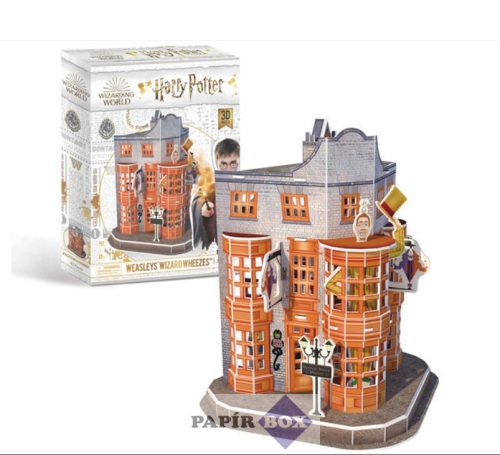 3D Puzzle, CubicFun, Harry Potter- Weasley Varázsvállalat