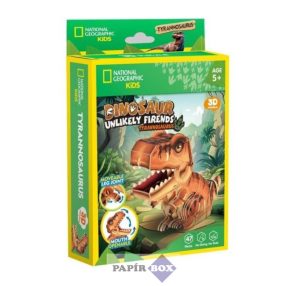 3D Puzzle, CubicFun, T-Rex, mini, National Geographic Kids
