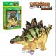 3D Puzzle, CubicFun, Sztegoszaurusz, mini, National Geographic Kids