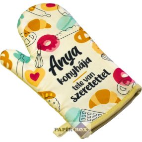 Edényfogó kesztyű, Anya konyhája...