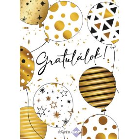 Zenélő képeslap, Gratulálok