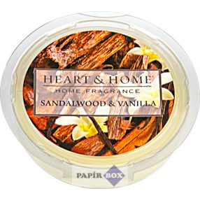 Olvasztható viasz 26g, Sandalwood & Vanilla