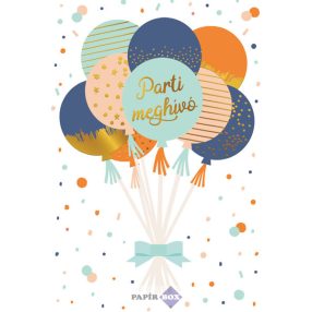 Parti meghívó - lufis