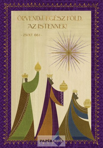 Képeslap, Karácsony, Királyok
