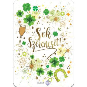 Képeslap, Sok szerencsét, lóhere