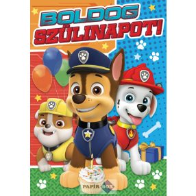 Képeslap, születésnap, Mancs őrjárat