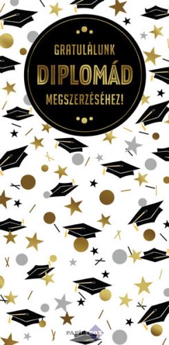Képeslap, Diploma, zsebes, Nagybetűs élet