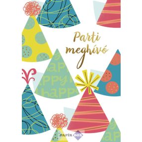 Parti meghívó - csákós