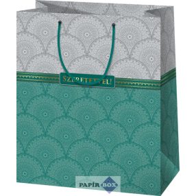 Dísztasak, nagy, Szeretettel, zöld