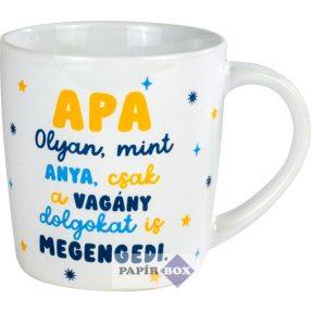 03 Apa bögre, Apa olyan, mint anya...