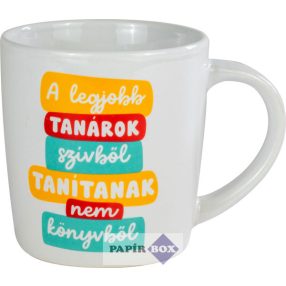 01 Tanár bögre, A legjobb tanárok szívből...