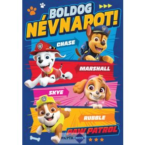 Képeslap, névnap, Mancs őrjárat