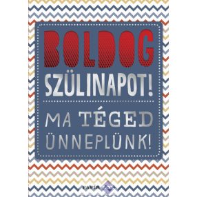   Zenélő képeslap, fénnyel, Születésnap, Érezd magad jól!