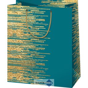 Dísztasak, közepes, zöld-arany