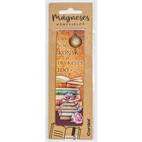Mágneses könyvjelző, Oly sok könyv, oly kevés idő