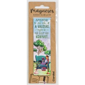 Mágneses könyvjelző, Amikor túl sok a valóság...