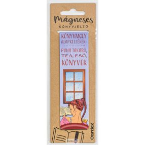 Mágneses könyvjelző, Könyvmoly alapkellékek...