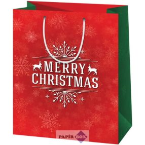 Dísztasak nagy, karácsony, Merry Christmas