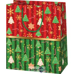 Dísztasak, karácsony, nagy, Csíkos