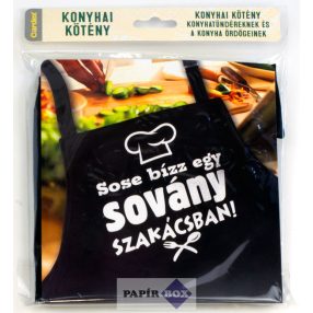 Konyhai kötény, Sose bízz