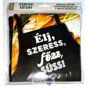Konyhai kötény, Élj, szeress