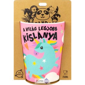 Panda Banda gyerekpohár, A világ legjobb Kislánya