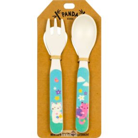 Panda Banda gyerek evőeszköz, Cica