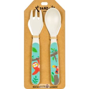 Panda Banda gyerek evőeszköz, Lajhár