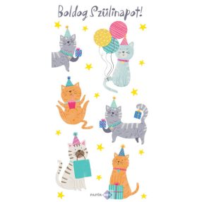 Képeslap, születésnap, Cicák