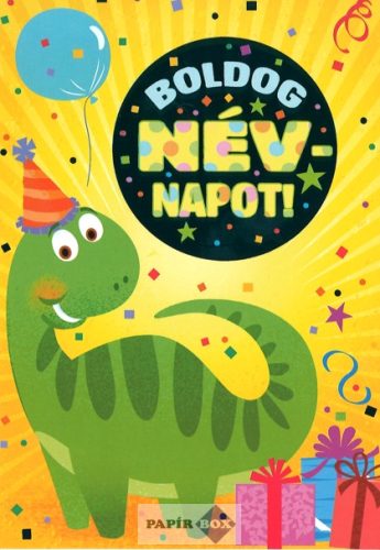 Képeslap, Névnapos, Dino