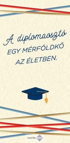 Képeslap, Diploma, zsebes, Mérföldkő
