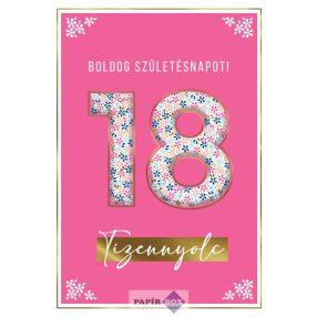 Képeslap, Szülinapos, 18.