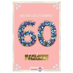 Képeslap, Születésnap, 60.