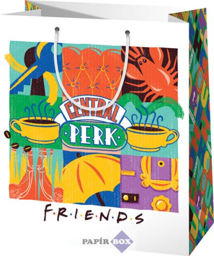 Dísztasak, közepes, Friends, Central Perk