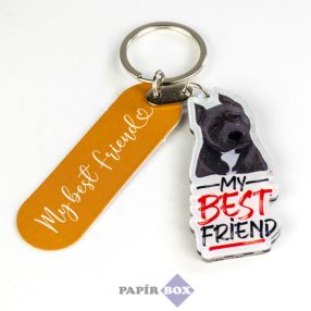   05. My best friend kulcstartó, Amerikai staffordshire terrier 1.