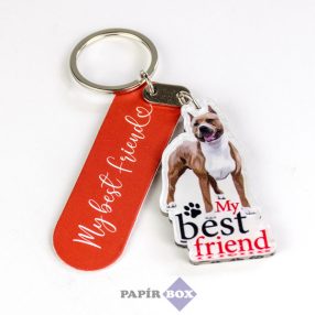   06. My best friend kulcstartó, Amerikai staffordshire terrier 2.