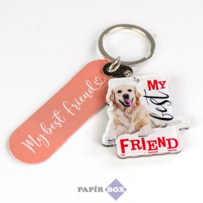 16. My best friend kulcstartó, Golden retriever