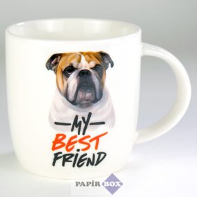 07. My best friend bögre, Angol bulldog