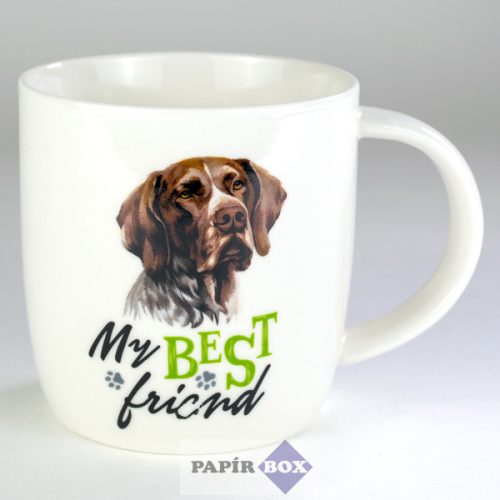 20. My best friend bögre, Német vizsla