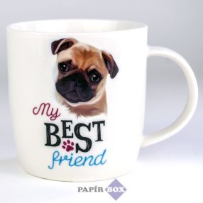 22. My best friend bögre, Mopsz