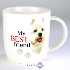 30. My best friend bögre, Westie 2.