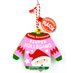 27. Karácsonyi pulcsi, Szuper Kolléganő, mikulás