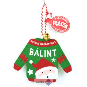 40. Karácsonyi pulcsi, Bálint, mikulás
