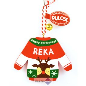 83. Karácsonyi pulcsi, Réka, rénszarvas