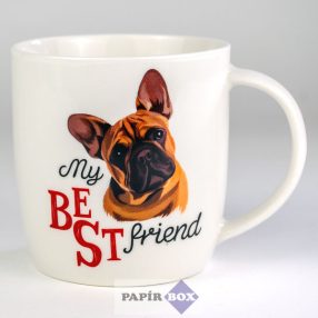 38. My best friend bögre, Francia bulldog