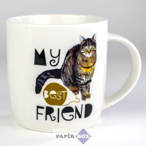 51. My best friend bögre, Cirmos