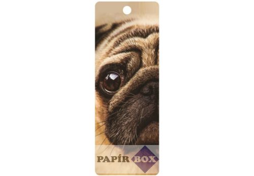 3D könyvjelző, Mopsz